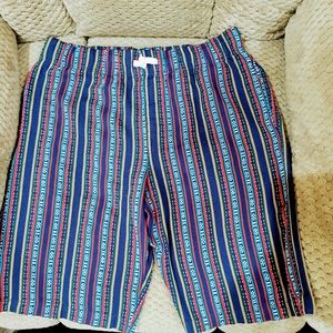 Mens River Island  Shorts Patterned Print .